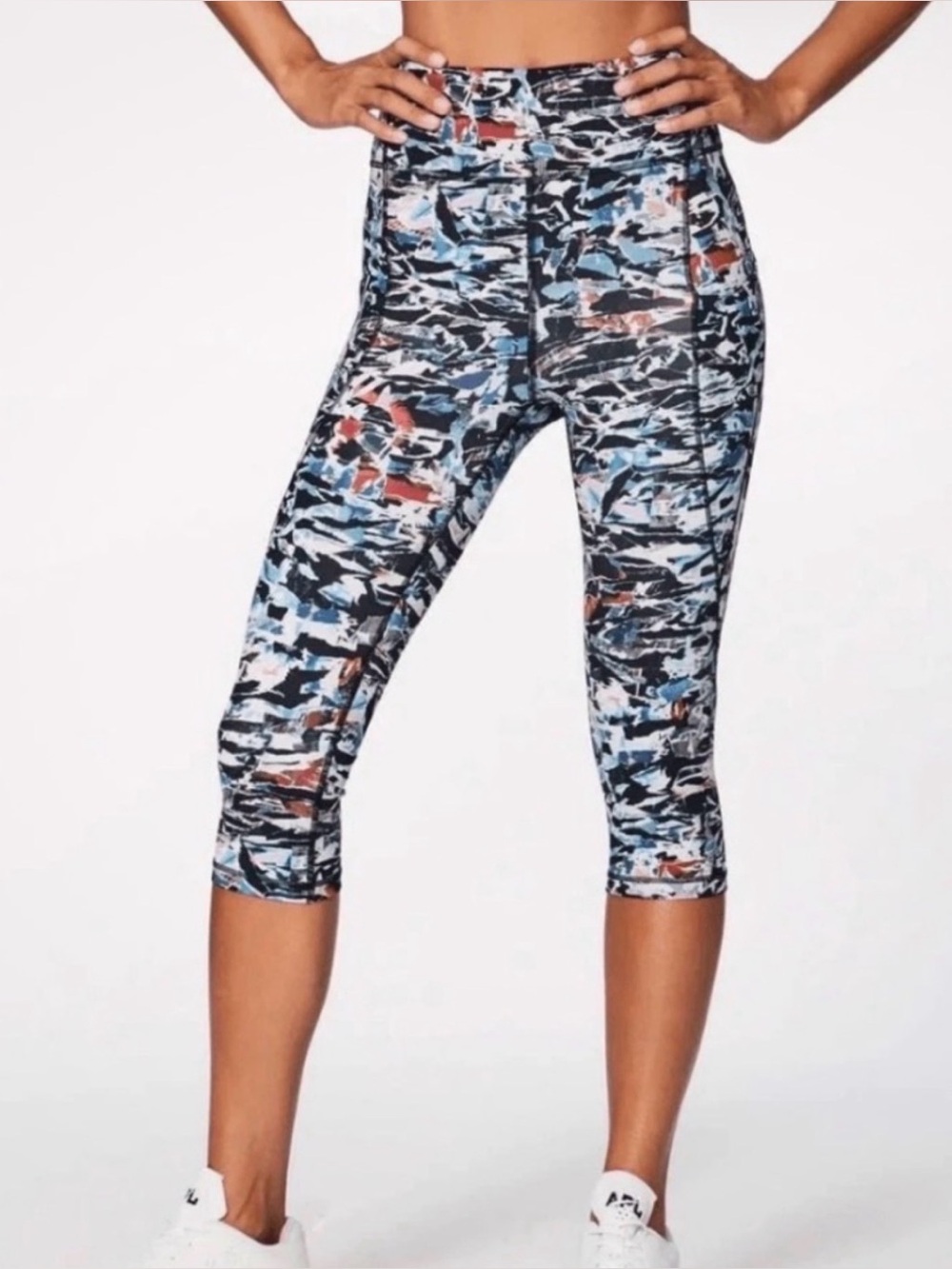 Lululemon Break Free Culture Clash Crop Leggings 6